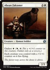 【Foil】《アブザンの鷹匠/Abzan Falconer》[IMA] 白U