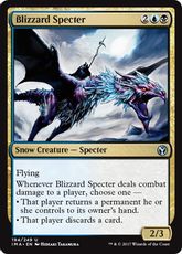 【Foil】《吹雪の死霊/Blizzard Specter》[IMA] 金U