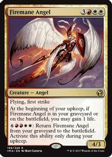 《炎まといの天使/Firemane Angel》[IMA] 金R