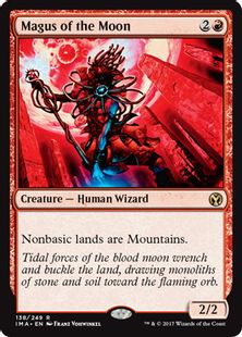 《月の大魔術師/Magus of the Moon》[IMA] 赤R