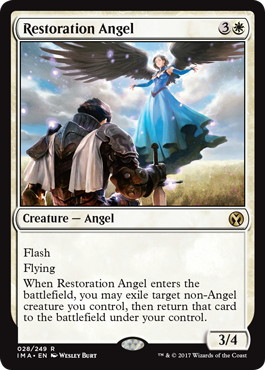 《修復の天使/Restoration Angel》[IMA] 白R