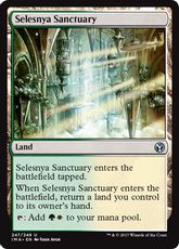 《セレズニアの聖域/Selesnya Sanctuary》[IMA] 土地U