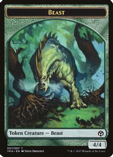 (007)《ビーストトークン/Beast Token》[IMA] 緑