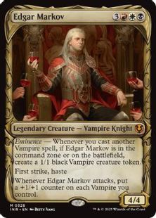 【Foil】(328)■ショーケース■《エドガー・マルコフ/Edgar Markov》[INR] 金R
