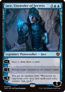 (070)《秘密の解明者、ジェイス/Jace, Unraveler of Secrets》[INR] 青R