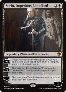 (133)《傲慢な血王、ソリン/Sorin, Imperious Bloodlord》[INR] 黒R