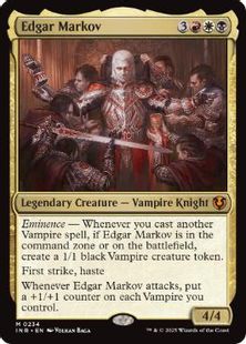 【Foil】(234)《エドガー・マルコフ/Edgar Markov》[INR] 金R
