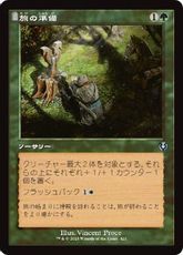 【Foil】(421)■旧枠■《旅の準備/Travel Preparations》[INR] 緑U