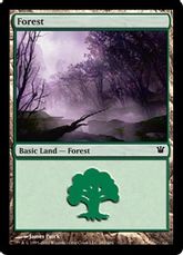 【Foil】(262)《森/Forest》[ISD] 土地