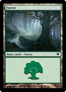 【Foil】(263)《森/Forest》[ISD] 土地