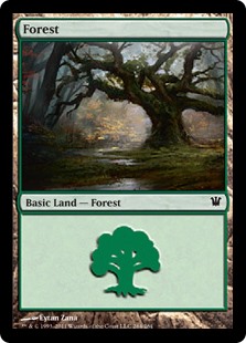 【Foil】(264)《森/Forest》[ISD] 土地