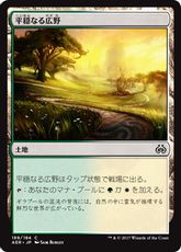 《平穏なる広野/Tranquil Expanse》[AER] 土地C