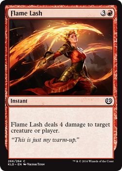 《炎の鞭打ち/Flame Lash》[KLD] 赤C