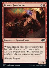 (506)《鉄面連合の掠め取り/Brazen Freebooter》[J22] 赤C