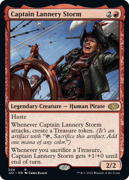 (509)《風雲船長ラネリー/Captain Lannery Storm》[J22] 赤R