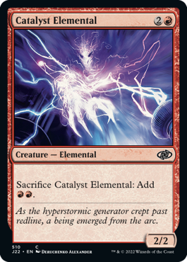 (510)《触媒の精霊/Catalyst Elemental》[J22] 赤C