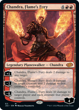 (511)《炎の憤怒、チャンドラ/Chandra, Flame's Fury》[J22] 赤R