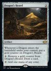 (763)《ドラゴンの財宝/Dragon's Hoard》[J22] 茶R
