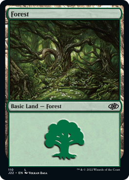(110)《森/Forest》[J22] 土地