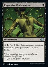 (124)《ファイレクシア流再利用/Phyrexian Reclamation》[J22] 黒U