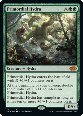 (712)《始源のハイドラ/Primordial Hydra》[J22] 緑R