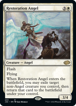 (233)《修復の天使/Restoration Angel》[J22] 白R