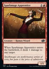 (603)《火花魔道士の弟子/Sparkmage Apprentice》[J22] 赤C