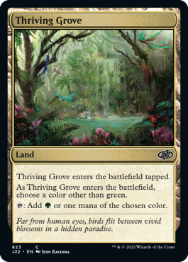 (823)《興隆する木立/Thriving Grove》[J22] 土地C