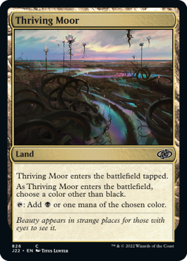 (826)《興隆する湿地帯/Thriving Moor》[J22] 土地C