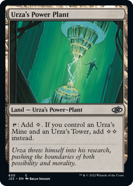 《ウルザの魔力炉/Urza's Power Plant》[J22] 土地C