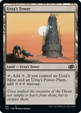 《ウルザの塔/Urza's Tower》[J22] 土地C