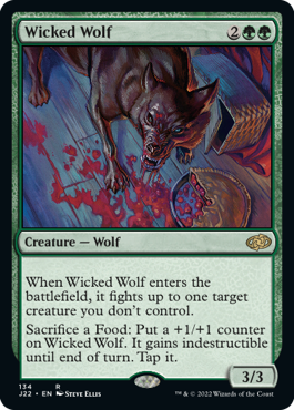 (134)《意地悪な狼/Wicked Wolf》[J22] 緑R