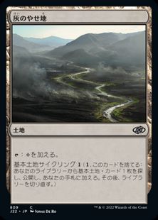 (809)《灰のやせ地/Ash Barrens》[J22] 土地C