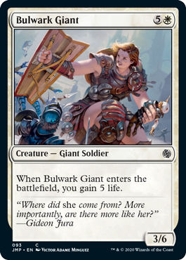 《防壁の巨人/Bulwark Giant》[JMP] 白C