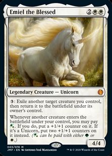 祝福されたエミエル/Emiel the Blessed》[JMP] 白R | 日本最大級 MTG 