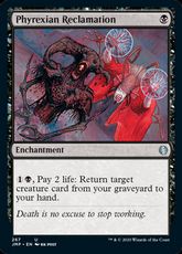 《ファイレクシア流再利用/Phyrexian Reclamation》[JMP] 黒U