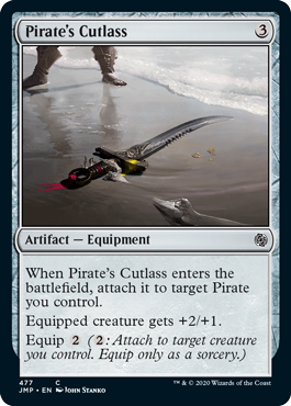 《海賊のカットラス/Pirate's Cutlass》[JMP] 茶C