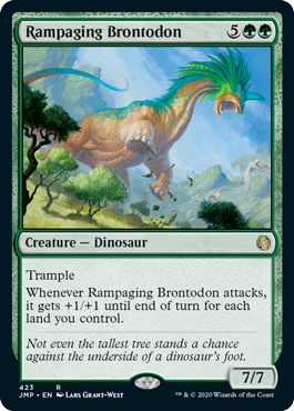 《Rampaging Brontodon》[JMP] 緑R