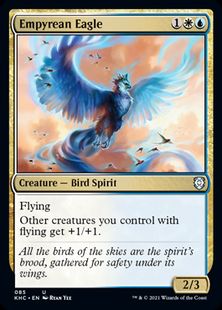 (085)《天穹の鷲/Empyrean Eagle》[KHC] 金U