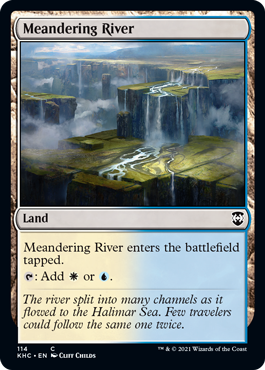(114)《曲がりくねる川/Meandering River》[KHC] 土地C