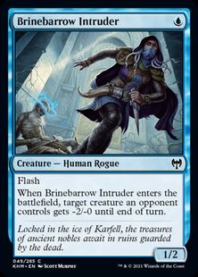 (049)《浜墓荒らし/Brinebarrow Intruder》[KHM] 青C