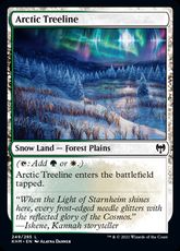 【Foil】(249)《極北の並木/Arctic Treeline》[KHM] 土地C