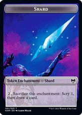 【Foil】(001)《破片トークン/Shard Token》[KHM] 無