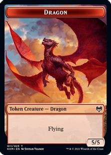 (011)《ドラゴントークン/Dragon Token》[KHM] 赤