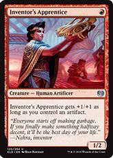 【Foil】《発明者の見習い/Inventor's Apprentice》[KLD] 赤U