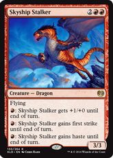 【Foil】《航空船に忍び寄るもの/Skyship Stalker》[KLD] 赤R