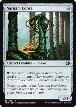 《ナーナムのコブラ/Narnam Cobra》[KLD] 茶C