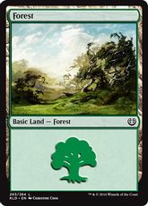 【Foil】(263)《森/Forest》[KLD] 土地