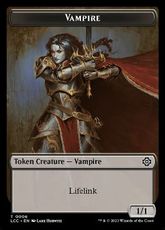 (006/015)《吸血鬼+吸血鬼・デーモントークン/Vampire+Vampire Demon Token》[LCC] 黒/金