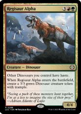 (286)《レギサウルスの頭目/Regisaur Alpha》[LCC] 金R